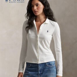Ralph Lauren - Buttoned Women's Long Sleeve Shirt in 3 Colors
