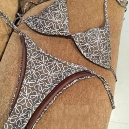 Loewe - Logo Printed Bikini Swimsuit