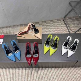 Christian Louboutin - Slingback 8cm High Heel Shoes in 5 Colors