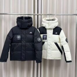 New Balance - Badge Hooded Down Jacket in 2 Colors