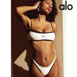 Alo Yoga - Minimalist Black and White Bikini in 2 Versions