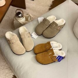 Birkenstock - Boston Slippers with Internal Fur in 3 Colors