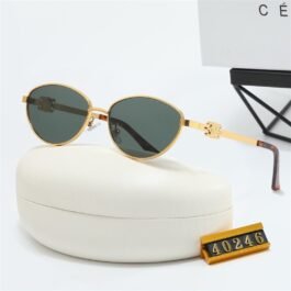 Celine - Metal Frame Sunglasses with Side Logo 5 Colors