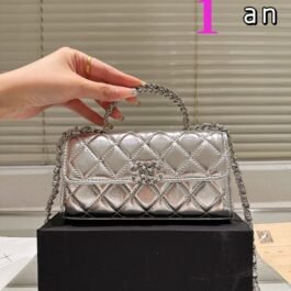 Chanel - Mini Handbag with Metal Handle in 9 Colors