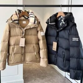 Burberry - Down Jacket with Detachable Sleeves in 2 Colors