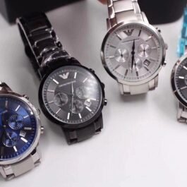 Armani - Emporio Armani Chronograph Watch in 4 Colors