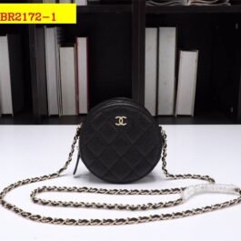 Chanel - Caviar Round Shoulder Bag