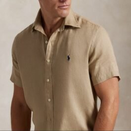 Ralph Lauren - Short Sleeve Men's linen-cotton Shirt in 18 Colors