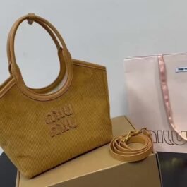 Miu Miu - Coorduroy Ivy Tote Bag in 4 Colors