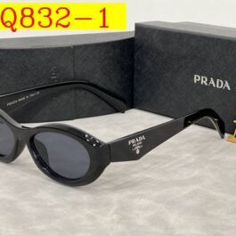 Prada - Oval Frame Sunglasses in 5 Colors