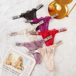 Victoria's Secret - Lace Thong in 6 Colors