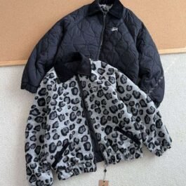 Stussy - Double Face Leopard Print Jacket