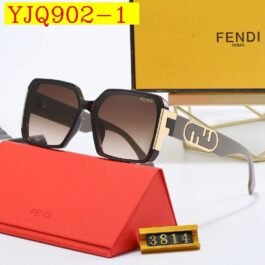 Fendi - Square Frame Women's Sunglasse in 6 Colors