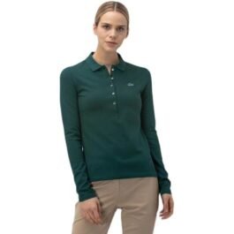 Lacoste - Long Sleeve Women's T-Shirt in 6 Colors