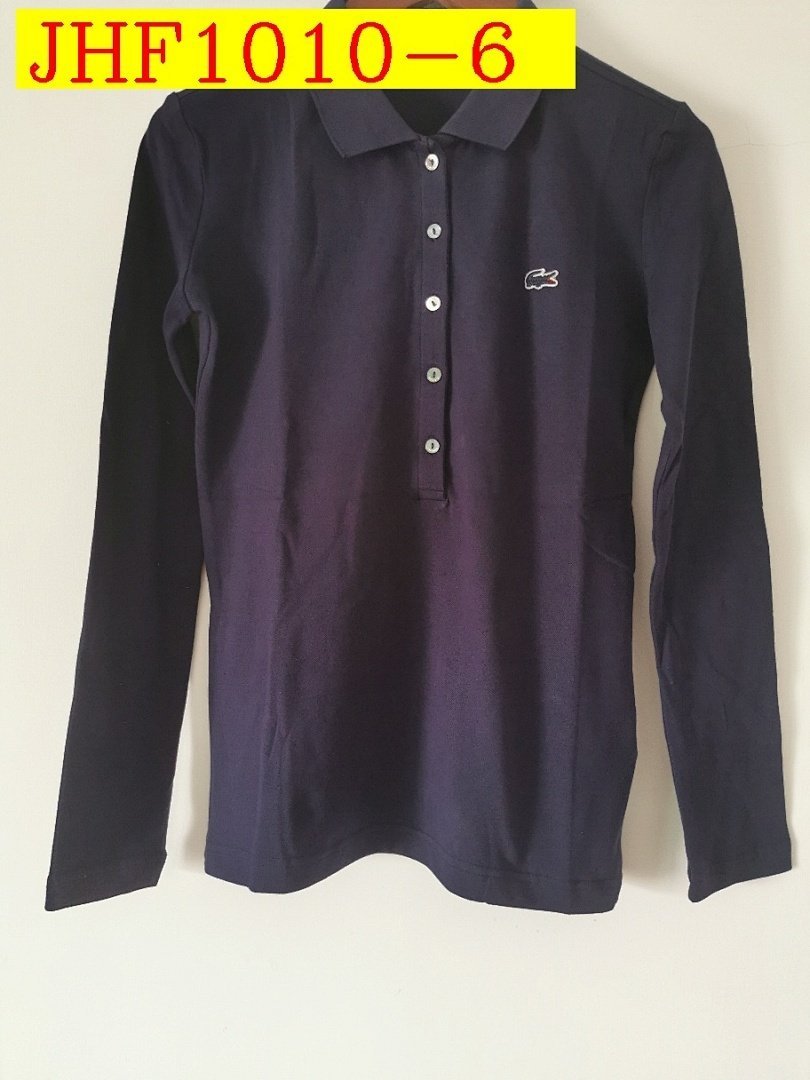 Lacoste - Long Sleeve Women's T-Shirt in 6 Colors - Image 7
