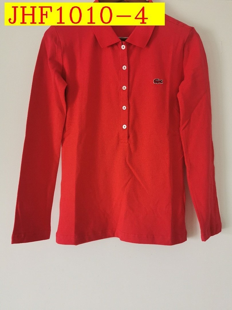 Lacoste - Long Sleeve Women's T-Shirt in 6 Colors - Image 5