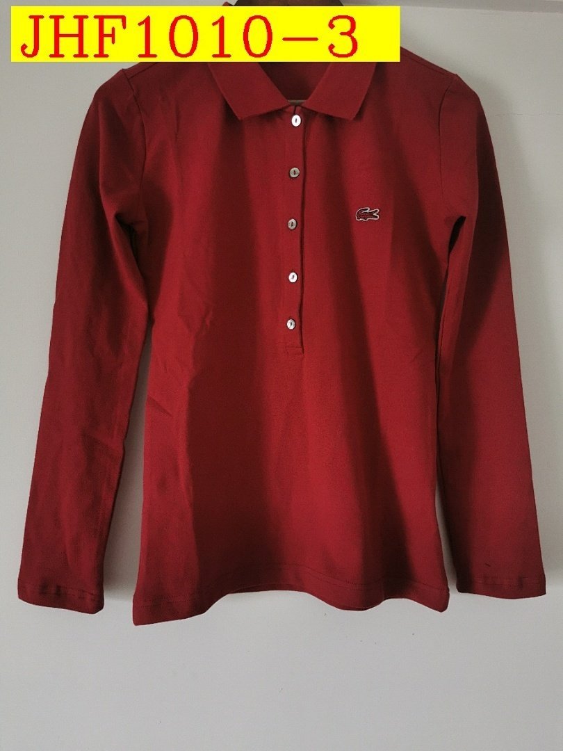 Lacoste - Long Sleeve Women's T-Shirt in 6 Colors - Image 4