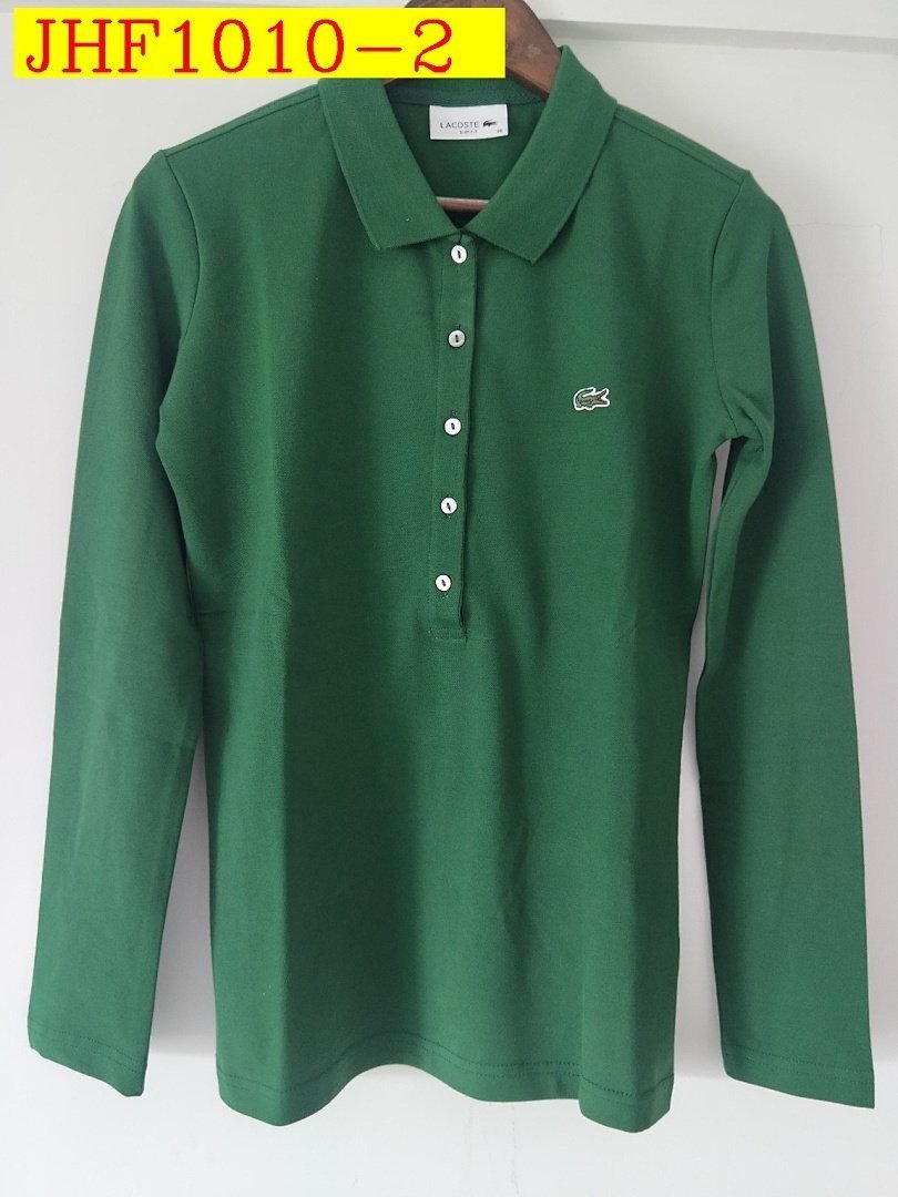 Lacoste - Long Sleeve Women's T-Shirt in 6 Colors - Image 3