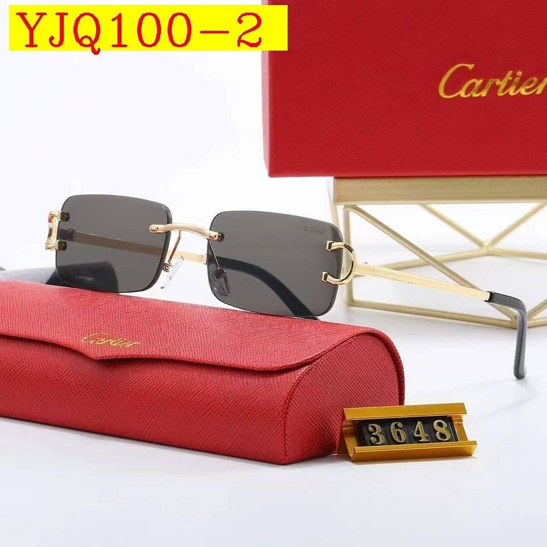 Cartier - Frameless Sunglasses with box in 5 Colors - Image 2