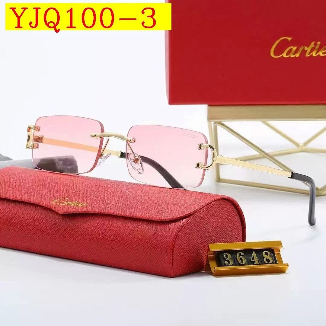 Cartier - Frameless Sunglasses with box in 5 Colors - Image 3