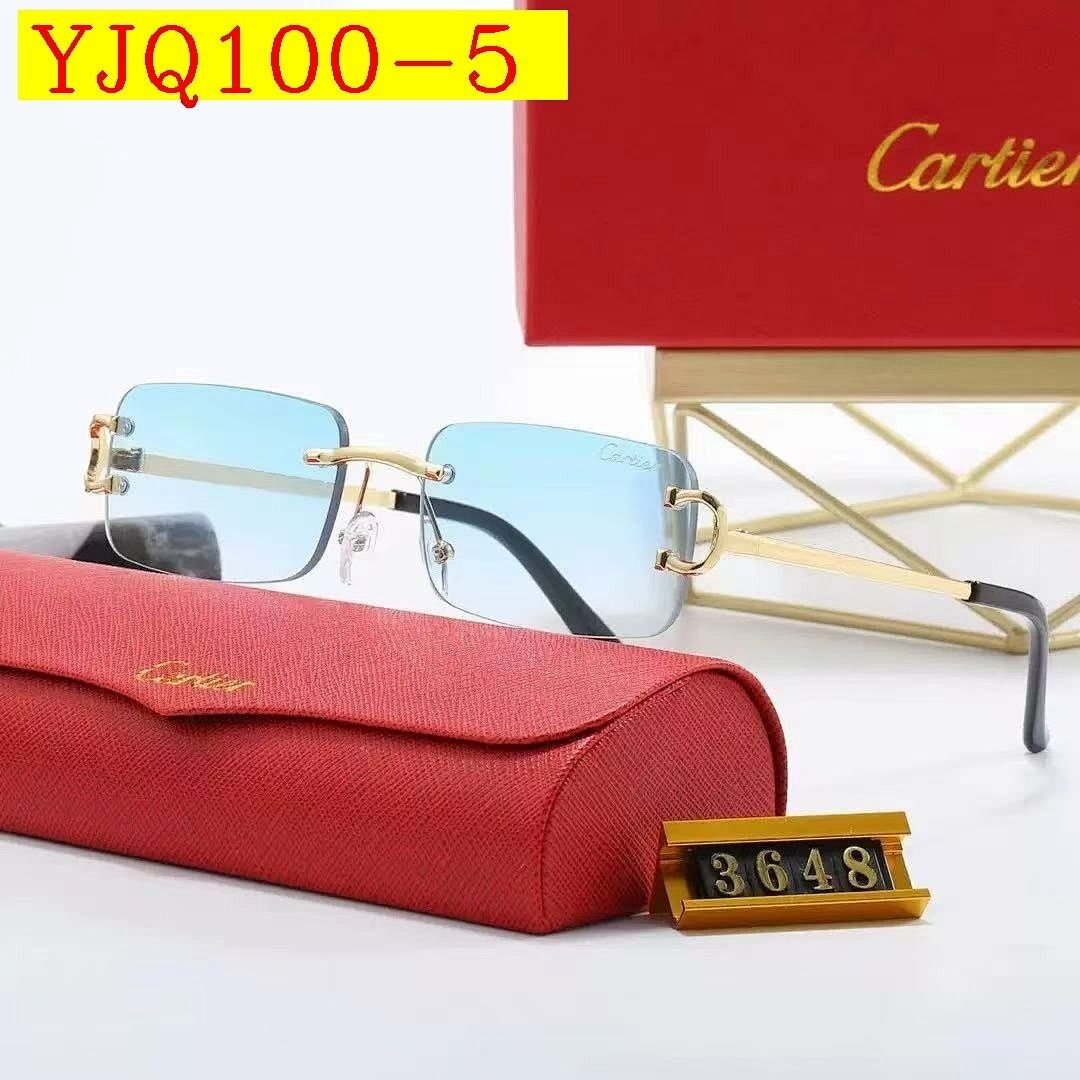 Cartier - Frameless Sunglasses with box in 5 Colors - Image 5
