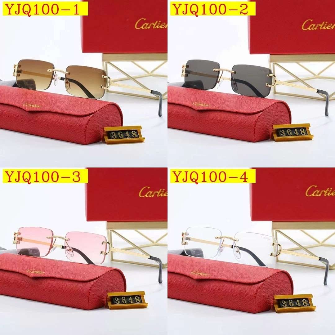 Cartier - Frameless Sunglasses with box in 5 Colors - Image 6