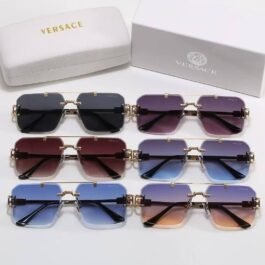 Versace - Frameless Sunglasses with box in 6 Colors