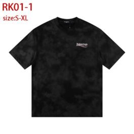 Balenciaga - Short Sleeve T-shirt with Back Logo in 7 Colors