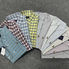 Ralph Lauren - Button-down Checkered Men's Shirt in 11 Colors