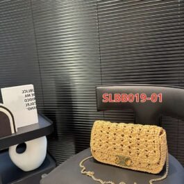 Celine - Claude Shoulder Bag in Raffia in 2 Colors
