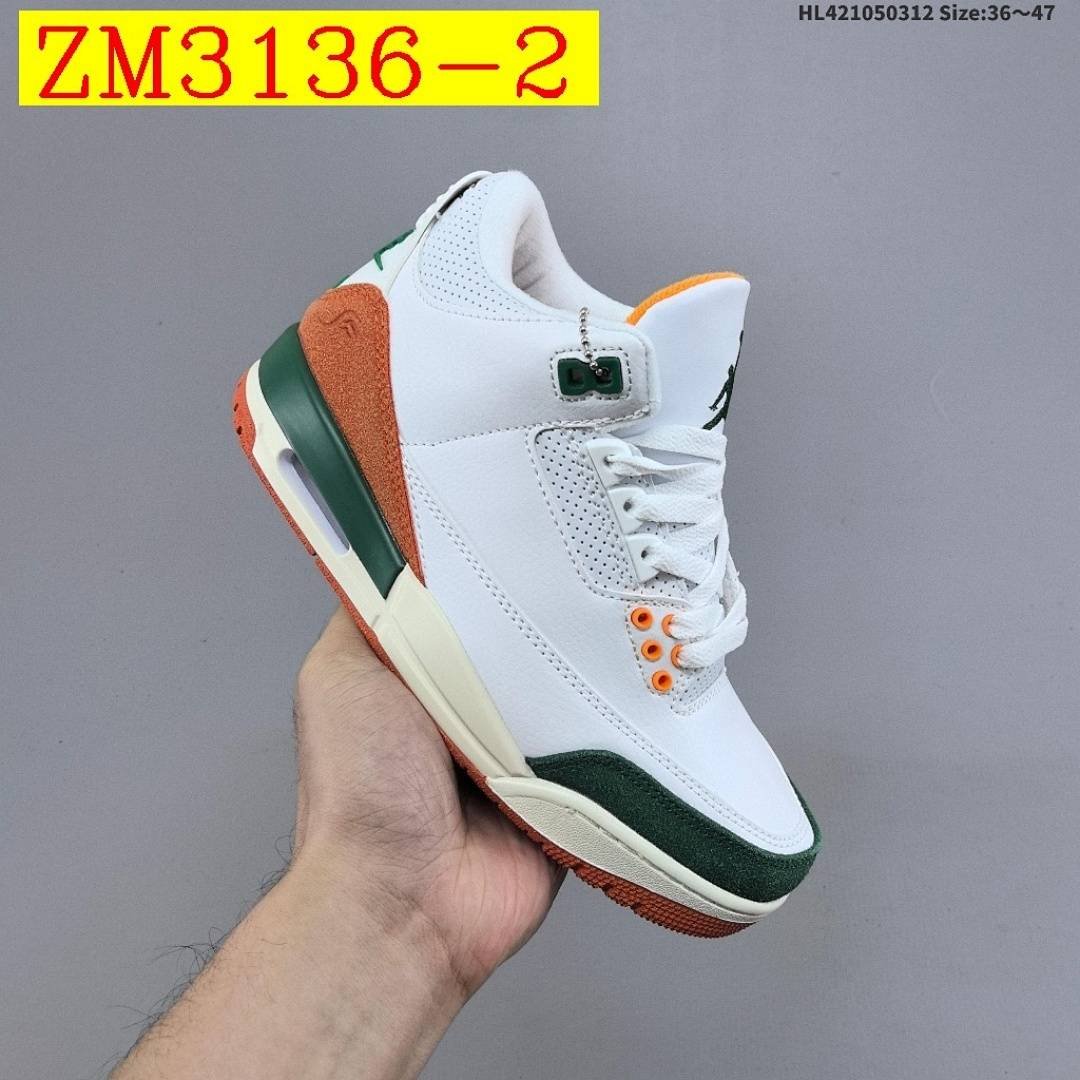 Nike - Air Jordan 3 Mexico Basketball Shoes in 6 Colors - Image 2