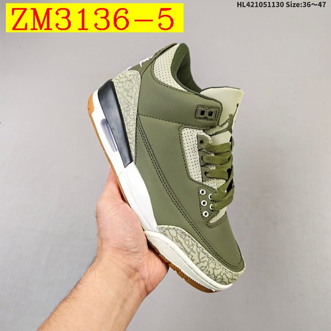 Nike - Air Jordan 3 Mexico Basketball Shoes in 6 Colors - Image 5