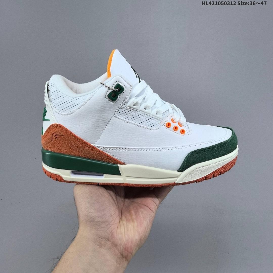 Nike - Air Jordan 3 Mexico Basketball Shoes in 6 Colors - Image 8