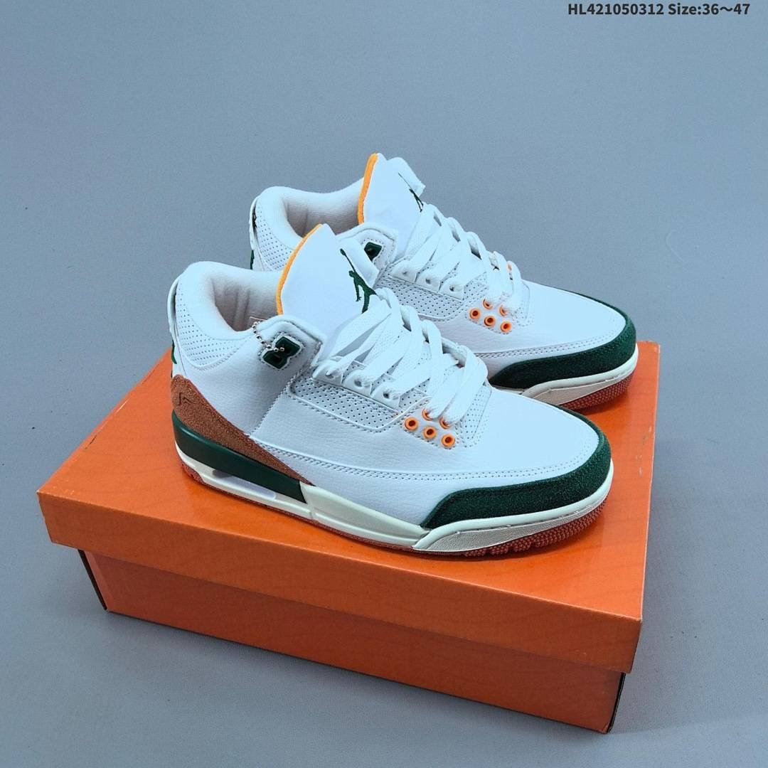 Nike - Air Jordan 3 Mexico Basketball Shoes in 6 Colors - Image 7