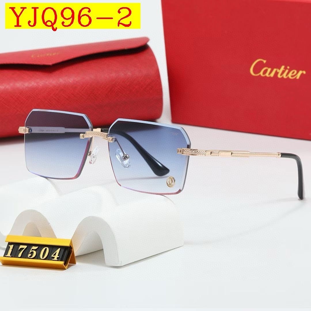 Cartier - Men's Frameless Sunglasses in 6 Colors - Image 2