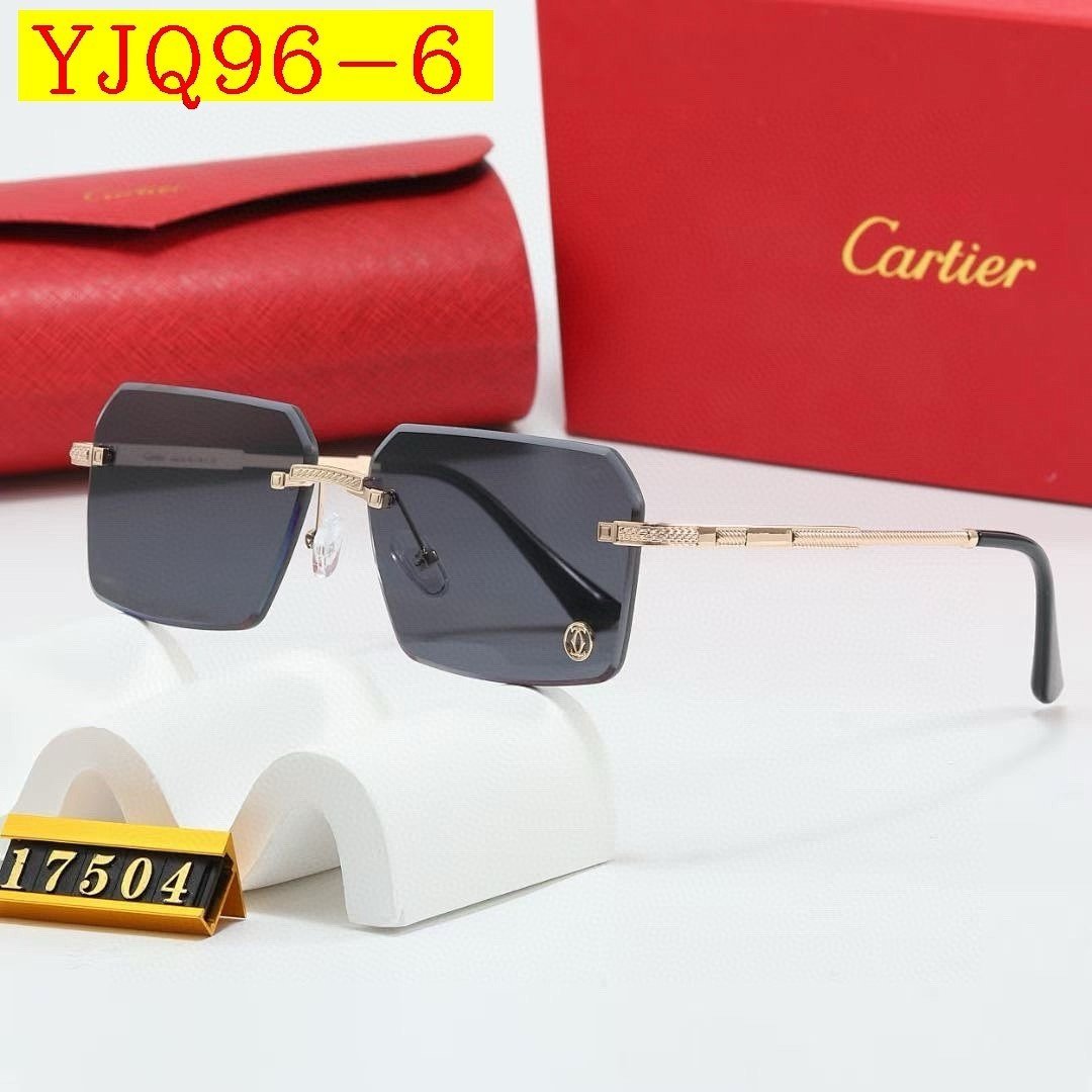 Cartier - Men's Frameless Sunglasses in 6 Colors - Image 6