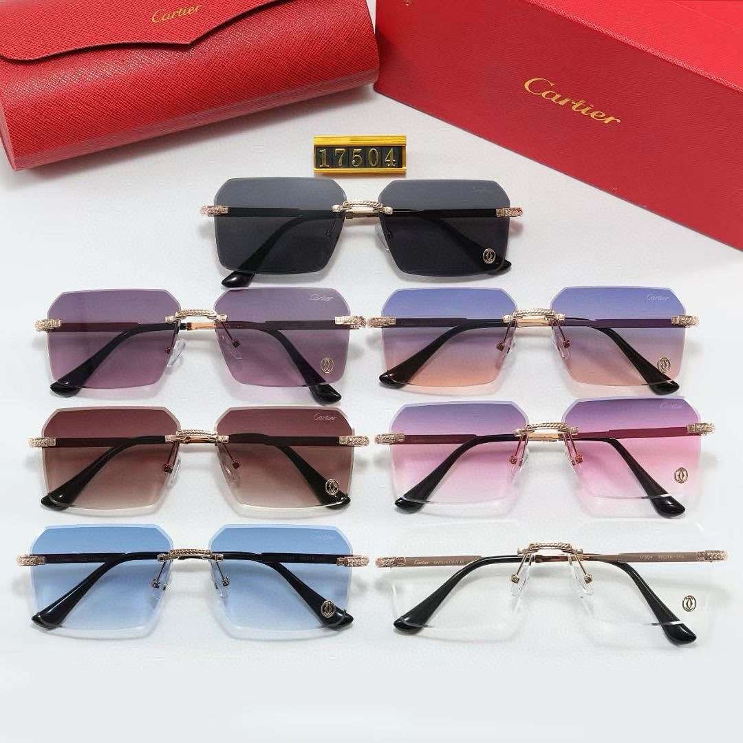 Cartier - Men's Frameless Sunglasses in 6 Colors - Image 8