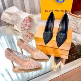 Louis Vuitton - High Heel Lace Shoes in 2 Colors