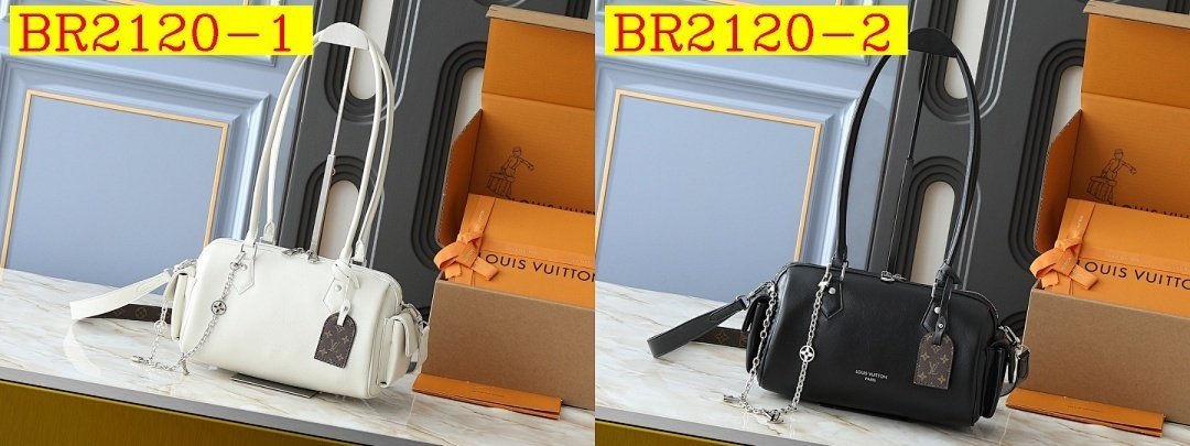 Louis Vuitton - Speedy Cargo Shoulder Bag size 28X17X12 in 2 Colors - Image 20