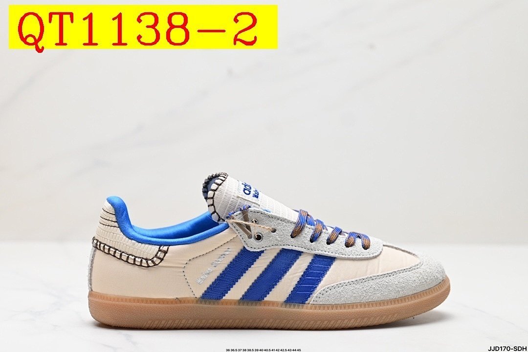 Adidas - Wales Bonner Pony Tonal Samba Sneakers in 18 Colors - Image 3