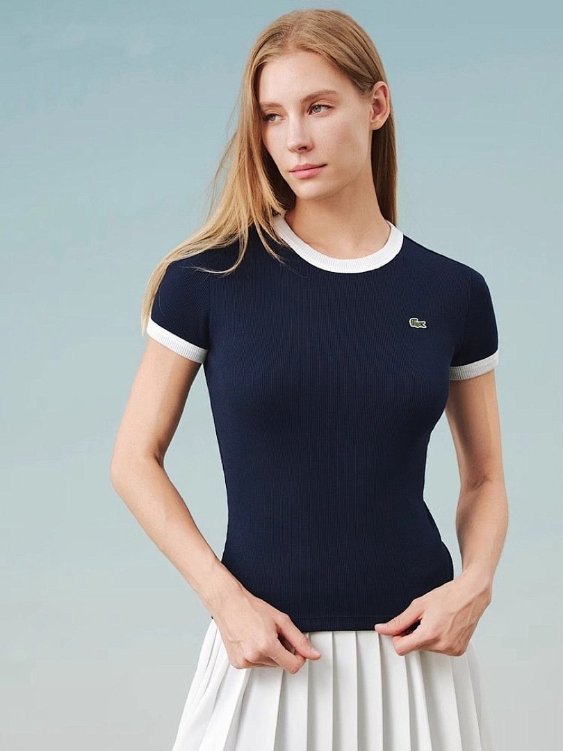 Lacoste - Women's T-shirt in 3 Colors - Image 5