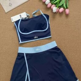 Alo Yoga - Women's Tennis Set Top and Skirt in 3 Colors
