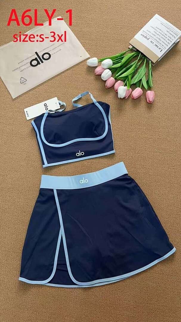Alo Yoga - Women's Tennis Set Top and Skirt in 3 Colors
