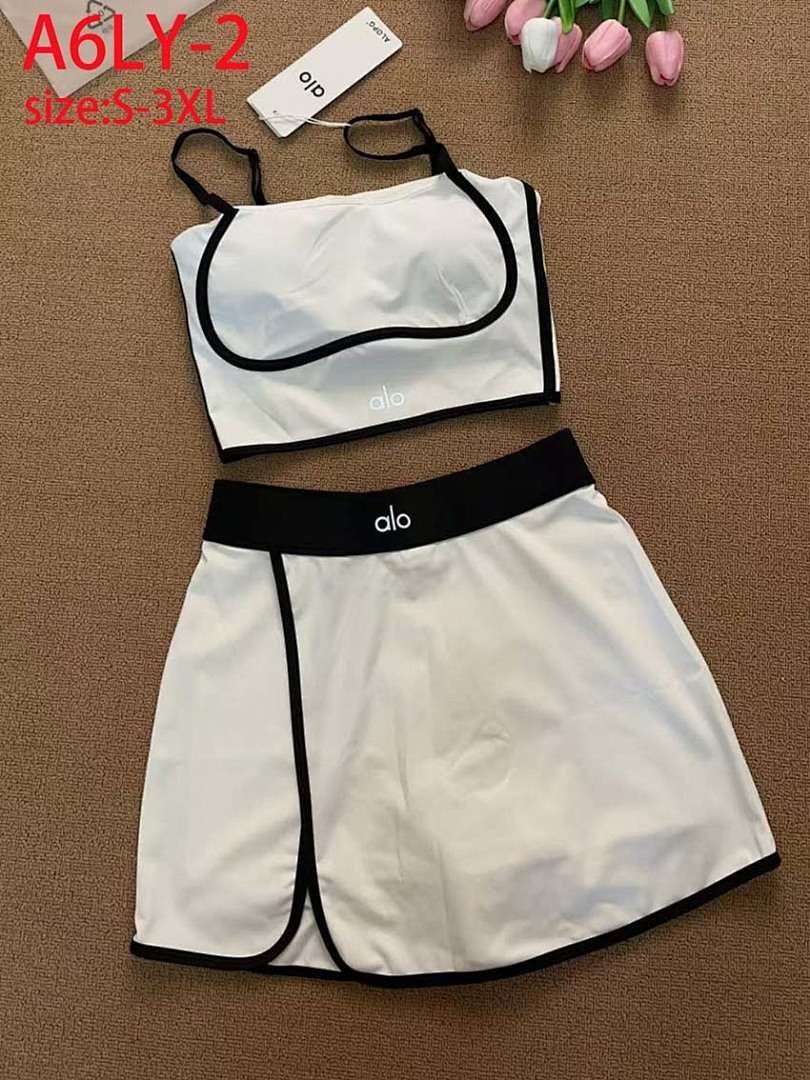 Alo Yoga - Women's Tennis Set Top and Skirt in 3 Colors - Image 2