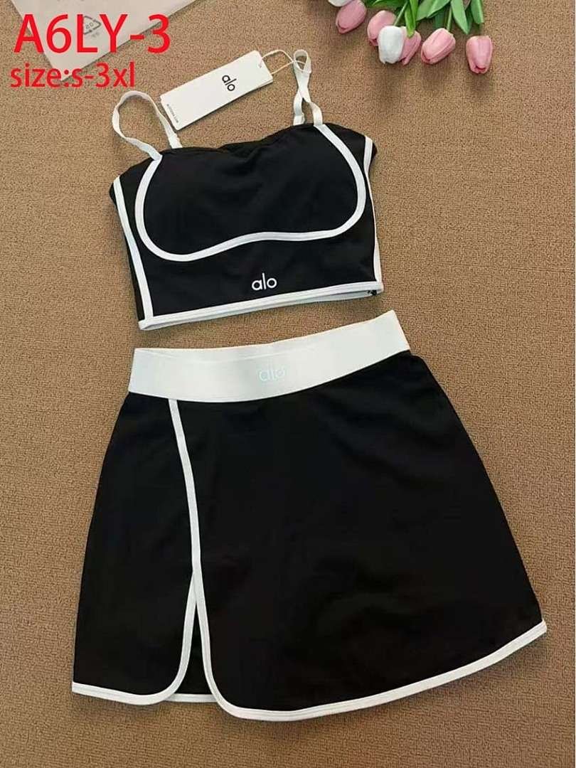 Alo Yoga - Women's Tennis Set Top and Skirt in 3 Colors - Image 3