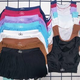 Alo Yoga - Tennis Set Top and Skirt Pants in 7 Colors