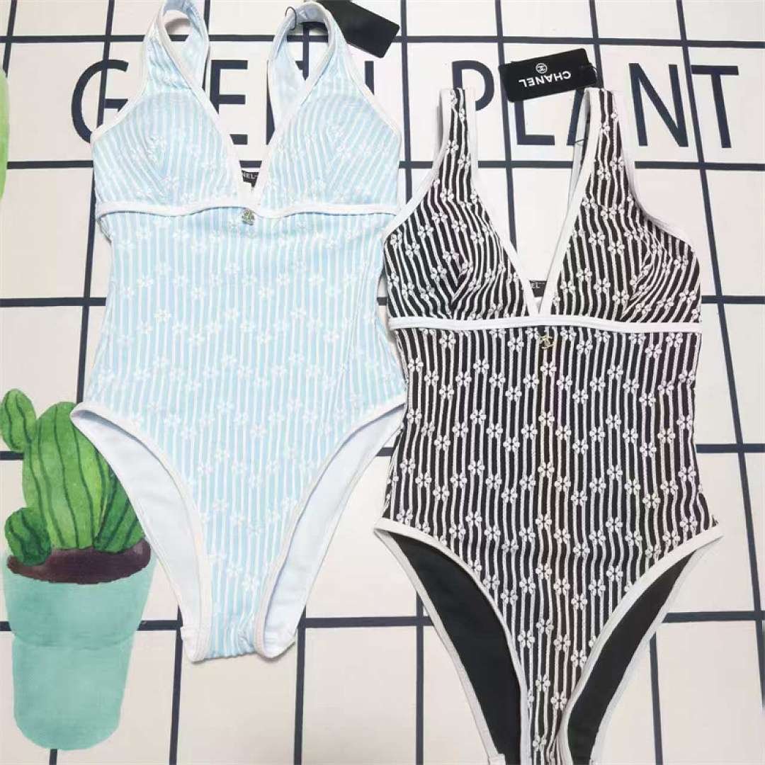 Chanel - One-piece Swimsuit in 2 Colors - Image 8