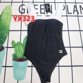 Chanel - One-piece Swimsuit in Black and White in 2 versions