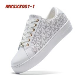 Michael Kors - Keaton Sneakers with MK Logo Textures in 6 Colors