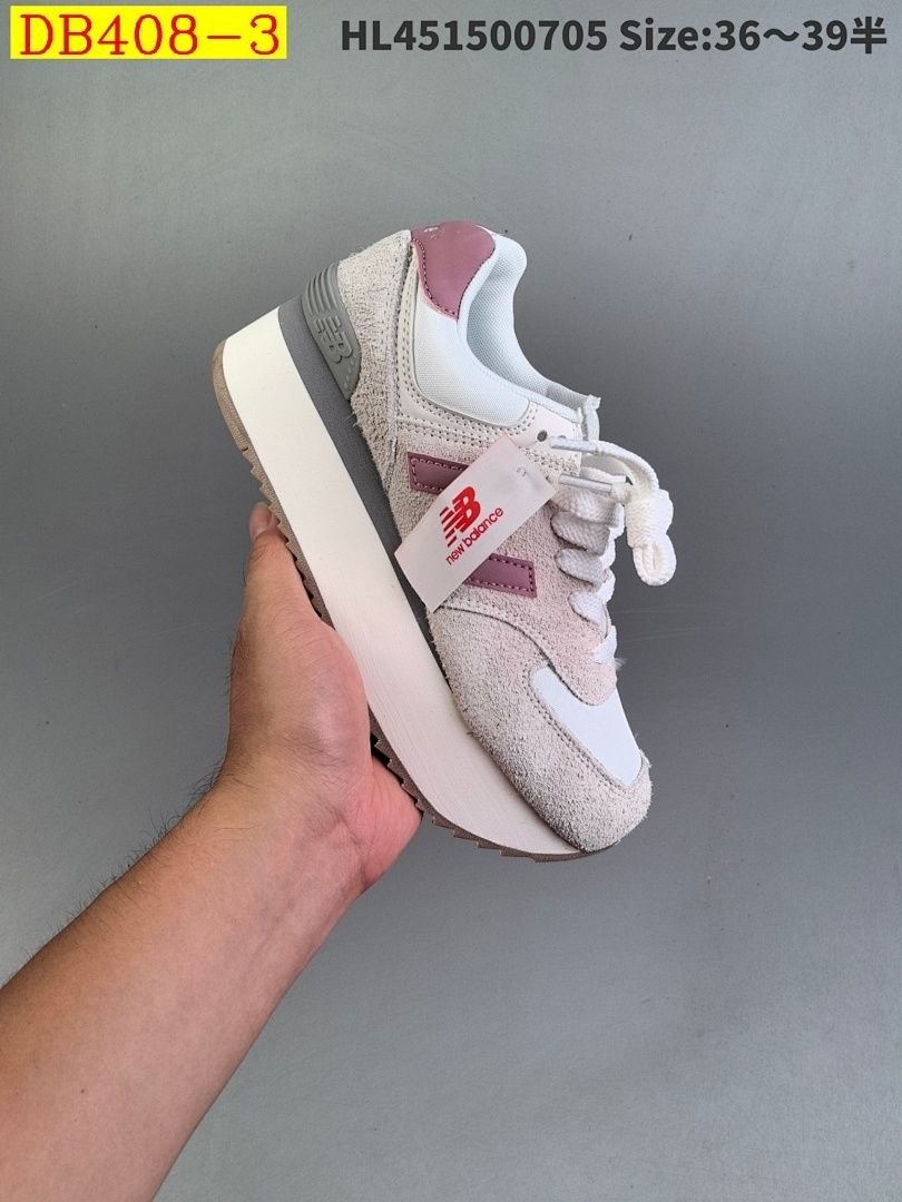 New Balance - ML574 Plus Platform Sneakers in 14 Colors - Image 3